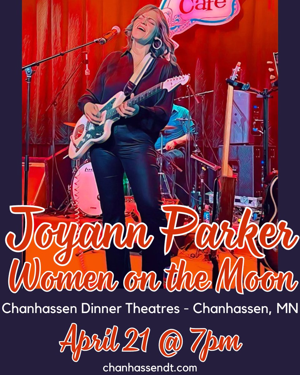 This Sunday at Chanhassen Dinner Theatres: Women on the Moon! 🚀 🌑 🎸 This is going to be a great night celebrating the legendary women in music history and today, and you won't want to miss out! 🎟️ Tickets: tickets.chanhassendt.com/Online/default… #livemusic #womeninmusic