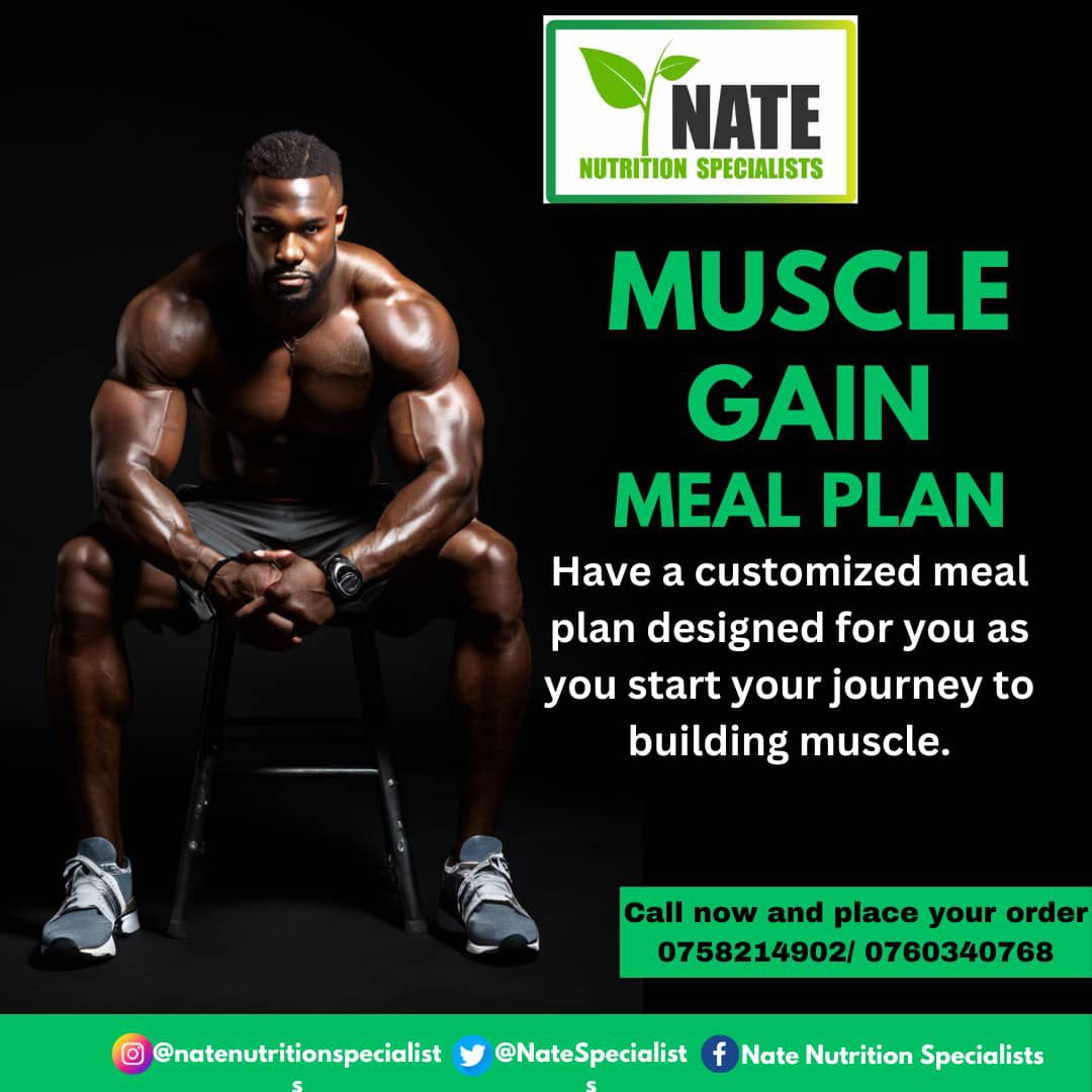 Having a higher muscle mass is associated with better blood sugar control and reduced risk of metabolic disorders.

Have a muscle gain meal plan designed for you as you start your journey of building muscle. 

#musclegain #musclemass #buildmuscle