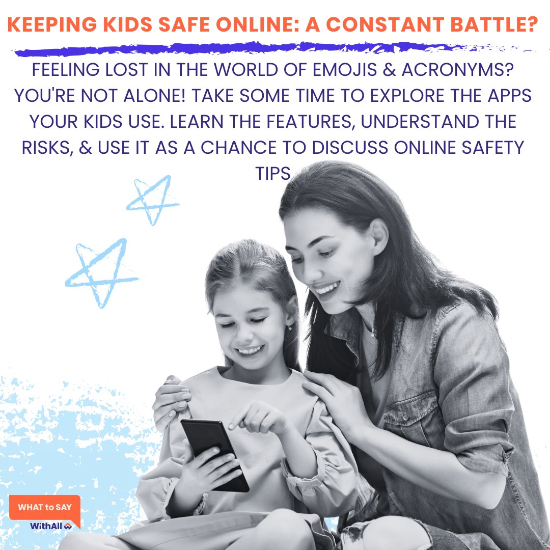 Take some time to learn & explore the apps your kids are using with them & use it as a chance to discuss online safety tips with them For more tips download our FREE Parents Guide To Social Media here: ow.ly/zUQh50R61Rp #SocialMediaSafety #ParentingTips