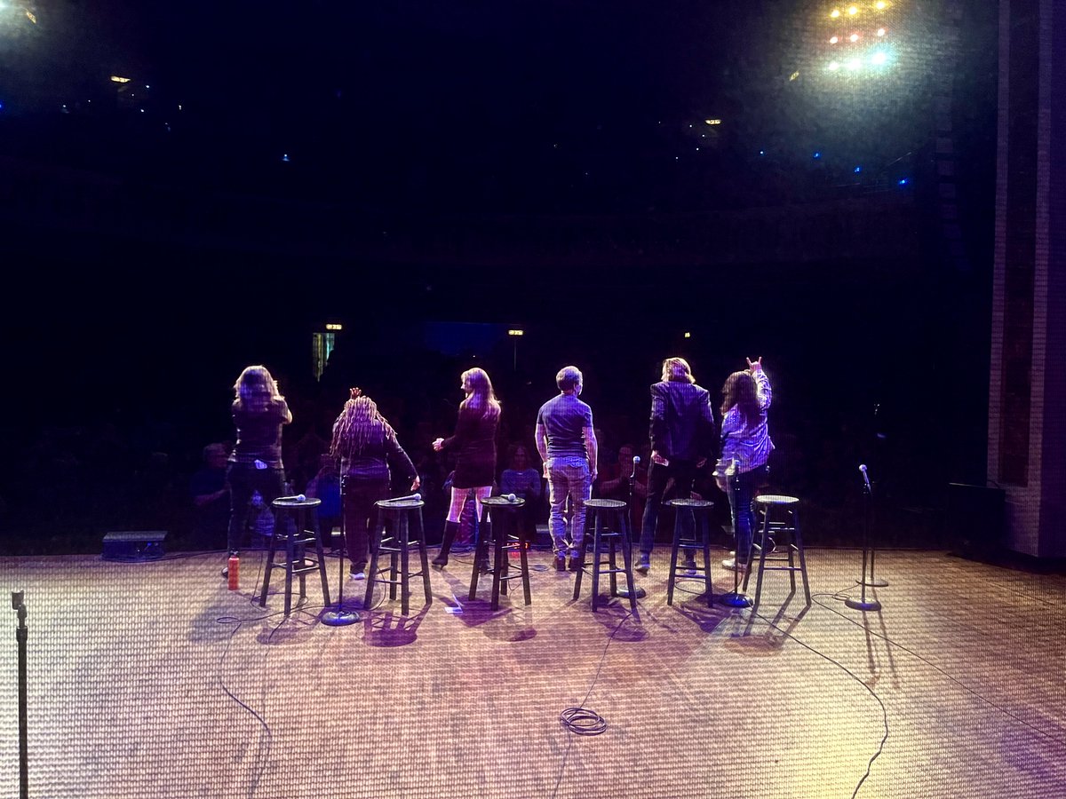 @JohnFugelsang @frangeladuo @HalSparks @cliffschecter Part #6 - Thanks to everyone who came out and made the Opening night of the @sexyliberaltour a success!