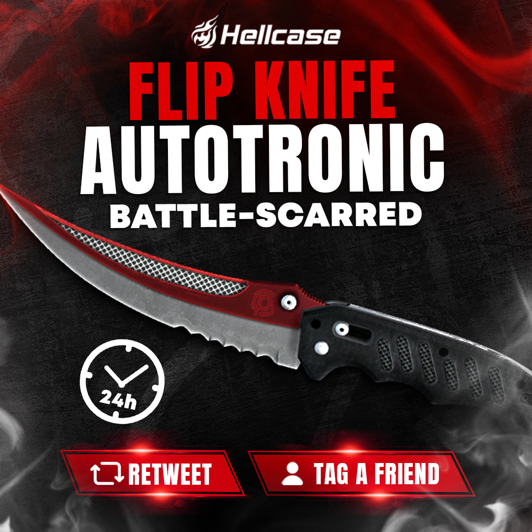 hellcasecom's tweet image. 🎁 FAST GIVEAWAY 🏁

👇 Tag Your Best Friend &amp;amp; Like
🚀 Follow us
🔥 Retweet this post
😎 The winner of the previous giveaway is 
 
@CosmoDraco

#hellcase #csgo #cs2 #csgoskin #csgoskins #csgoskinsgiveaway #csgocases #csgocase #hellcasegiveaway #csgoskinsfree #csgoskinsgiveaway