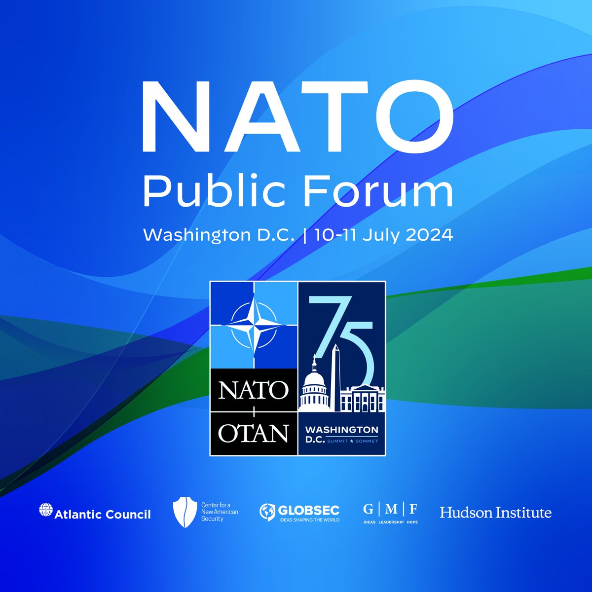 Allies will unite in D.C. for the #NATOSummit to strengthen collective security. NATO Public Forum, a public event taking place alongside the Summit to increase understanding of Allies’ decisions, will be co-hosted with the US Gov. and 5 think tanks, on July 10-11. Stay tuned!