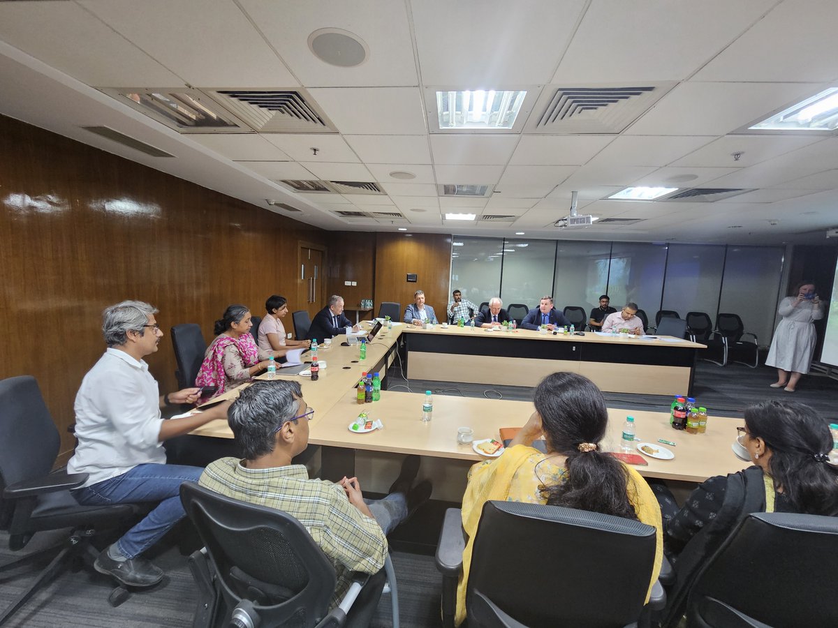 @IGIBSocial hosted a senior level delegation from the National Academy of Sciences of Belarus (NASB) today. @souvik_csir @CSIR_IND @HRDG_CSIR