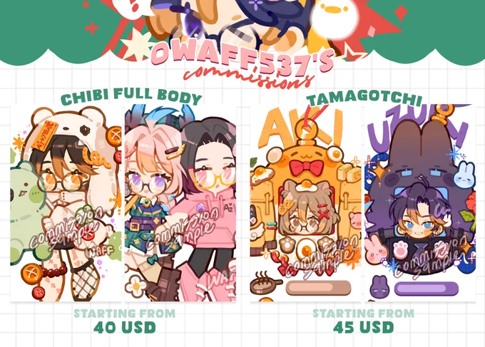 c0mms are live ☀️

If you're interested, kindly drop me dm 😁 !!

Do note estimated working timeline will be till end of May (no rushing!)

ToS below 