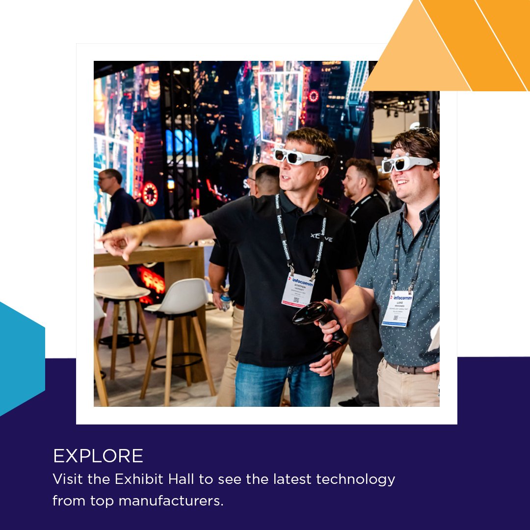 InfoComm is more than a trade show – it’s an opportunity to connect with other AV professionals!  📍 Location: Las Vegas, NV 📍 Date: June 12-14, 2024 . . . . . #proav #avtweeps #audiovisual #proavsolutions #audiovisual #infocomm23 #infocomm24 #infocomm #avindustry #avtech #audio