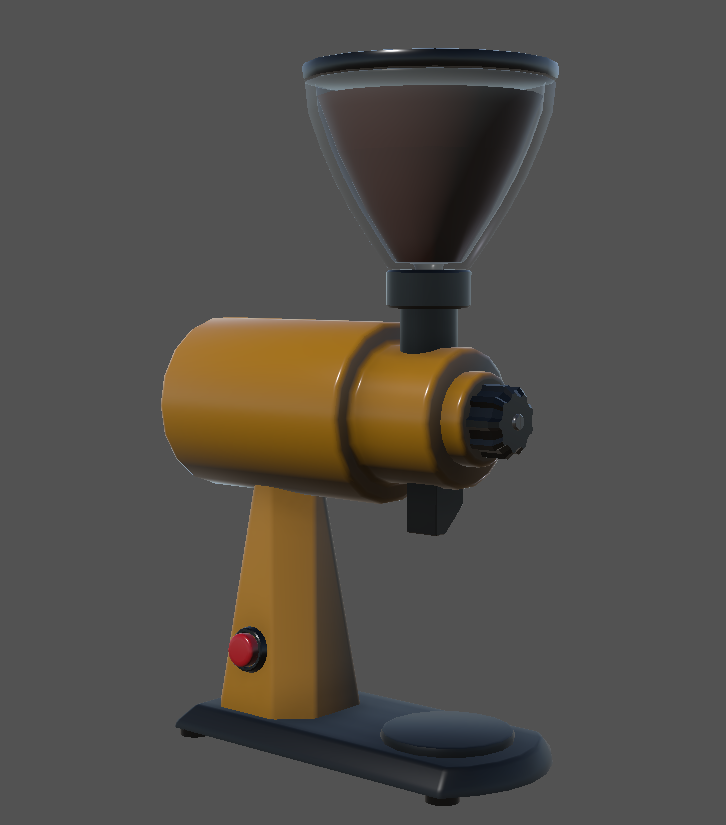 New grinder model for the game! Sorry for the Unity default render. We also have a playtest going on on our Discord discrod.gg/pixelz. #indiegame