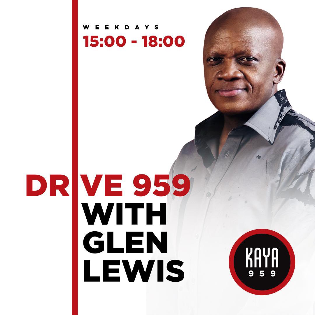 Welcome to the first EVER Drive 959 with Glen Lewis! @GlenLewisSA 🎤 @skhumbi 🚦 @Kgomotsomeso 📰 @N_Ayanda 🎾 @AngieKhumalo Let’s go!