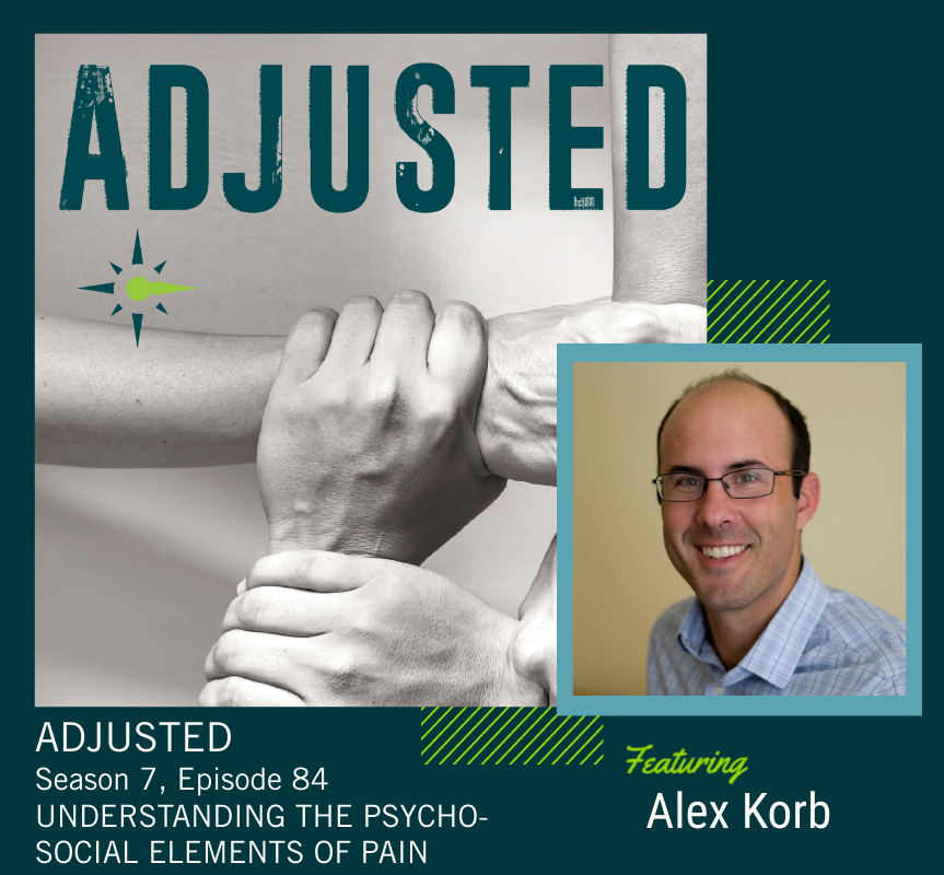 BerkIndComp's tweet photo. Today on #ADJUSTED, co-hosts  Greg Hamlin and Matt Yehling talk with Alex Korb about the psycho-social elements of pain. Adjusted is brought to you by #BerkindComp and is available on Buzzsprout at https://t.co/Md88ebPVlL or your favorite podcasting site. https://t.co/tir447ahR0