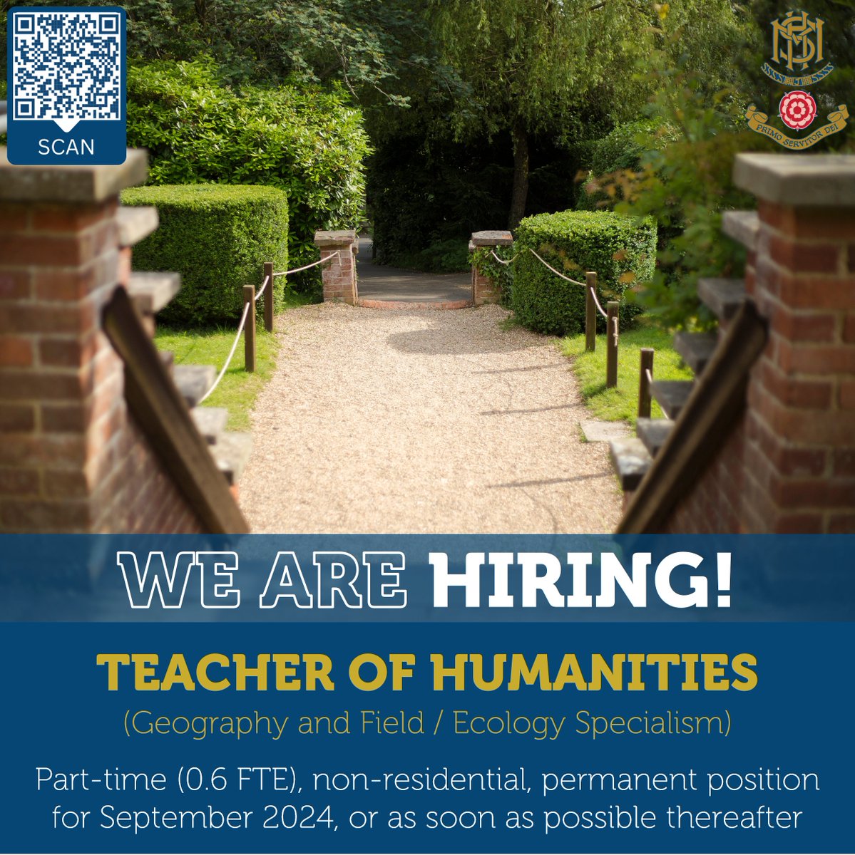 𝗪𝗘 𝗔𝗥𝗘 𝗛𝗜𝗥𝗜𝗡𝗚!⁠
⁠
We have a number of teaching staff vacancies at #MoreHouseSchool including:

TEACHER OF ENGLISH
TEACHER OF HUMANITIES

Please apply via our website: morehouseschool.co.uk/vacancies

#MHS #farnham #dyslexia #hiring #WorkForUs #careersinteaching #teachers