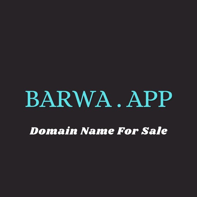 . Domain Name For Sale Barwa.app #Barwa #BarwaApp #realestate #realtor #realestateagent #home #property #investment #Domain #Marketing #Media #News #BarwaRealEstateGroup #RealEstateSector #entrepreneur #socialmedia #Business #Startups #Startup #Tech #technology