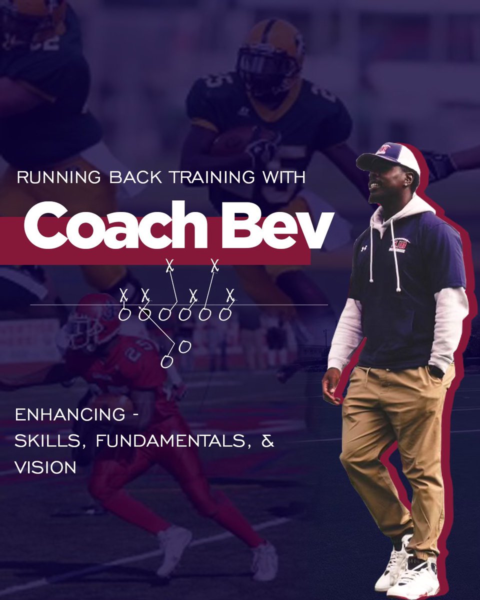 tbev_jr's tweet photo. Starting this May onwards, I will be dedicating my time to help young and aspiring running backs to enhance their skills on the field. I will be hosting group and 1 on 1 training sessions for youth, high school, and college students who want to level up their game. https://t.co/50CrAXYaLe