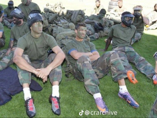 Idk what’s up with that barca lad liking pornstars pictures Anyway Here are rare pictures of Cristiano Ronaldo in military drill with Portuguese Air Force.