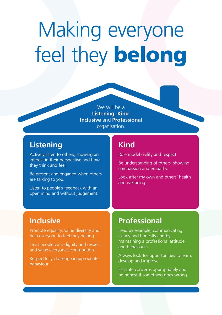 Today we start our journey to be the best organisations to work for. ‘Caring for All – Our Standards of Behaviour’ has launched at Walsall Healthcare and @RWT_NHS which outlines the behaviours we expect staff to follow. 🏥💙