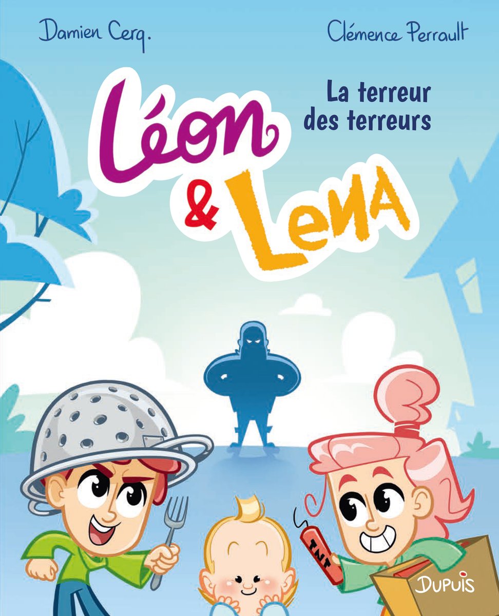 Voilà la couverture de ce tome 4 ! 'Léon & Lena, La terreur des terreurs' sort le 28 juin !💙
