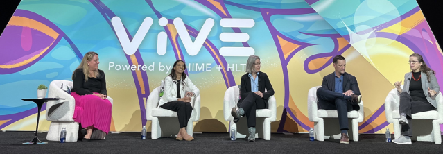 “Traditional problems are mired in traditional thinking. AI, combined with human intelligence, is particularly powerful.” Read what #HealthcareIT experts said about the potential of #AI at #ViVE2024. @theviveevent @HealthTechMag dy.si/sWEg5