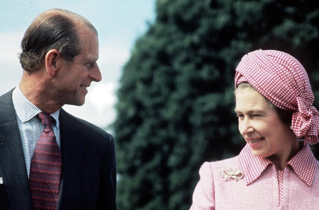 Queen Elizabeth II and Prince Philip, June 1976. 

#QueenElizabethII #PrincePhilip