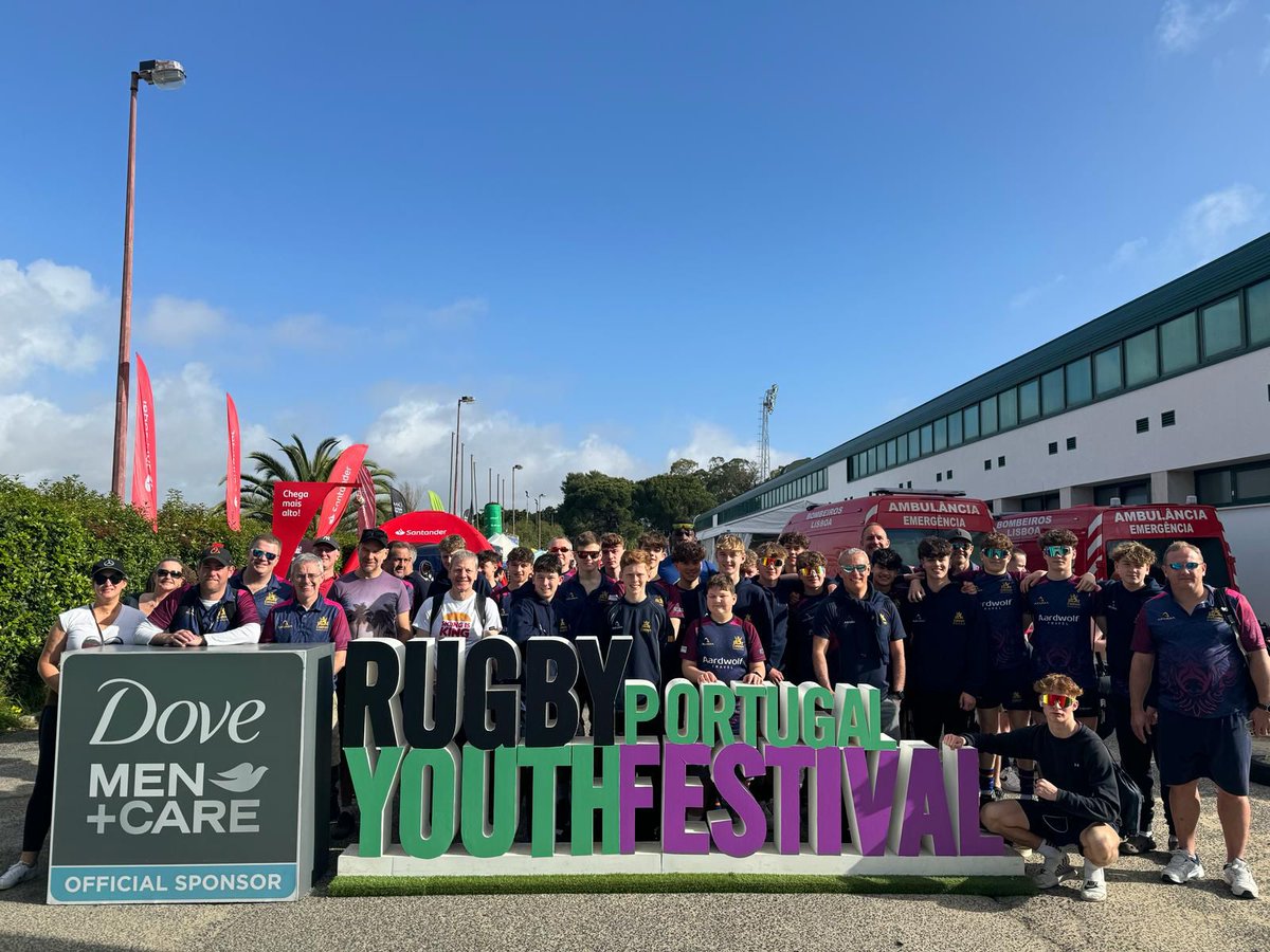 It's that time of year for rugby tours. Our U15 Boys team enjoyed the sand, sun and rugby at the Portugal Youth Rugby Festival in Lisbon last week. Playing against sides from across Europe the boys had great fun and looking forward to Waterfall Cup game now to end the season