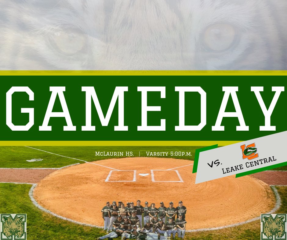 McLaurin_BSB's tweet photo. 🚨Game Day 🚨

🆚: Leake Central
⏰: Varsity Only 5:00pm
📍: McLaurin H.S.
🌤️: 82°
📊/📺:  GameChanger Green App

 Do Your Job. Finish Strong. https://t.co/52x4Z5cktu