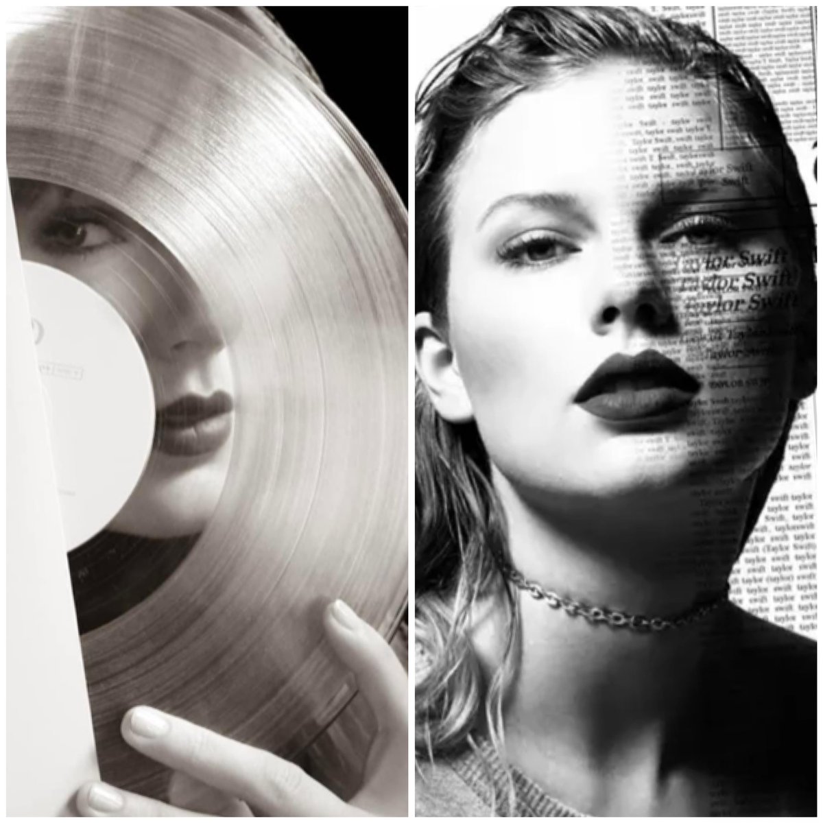 Melso_o's tweet photo. Am I the only one who feels like these are giving off the same energy? 

#TaylorSwift #TTPD https://t.co/bitqFx21i2