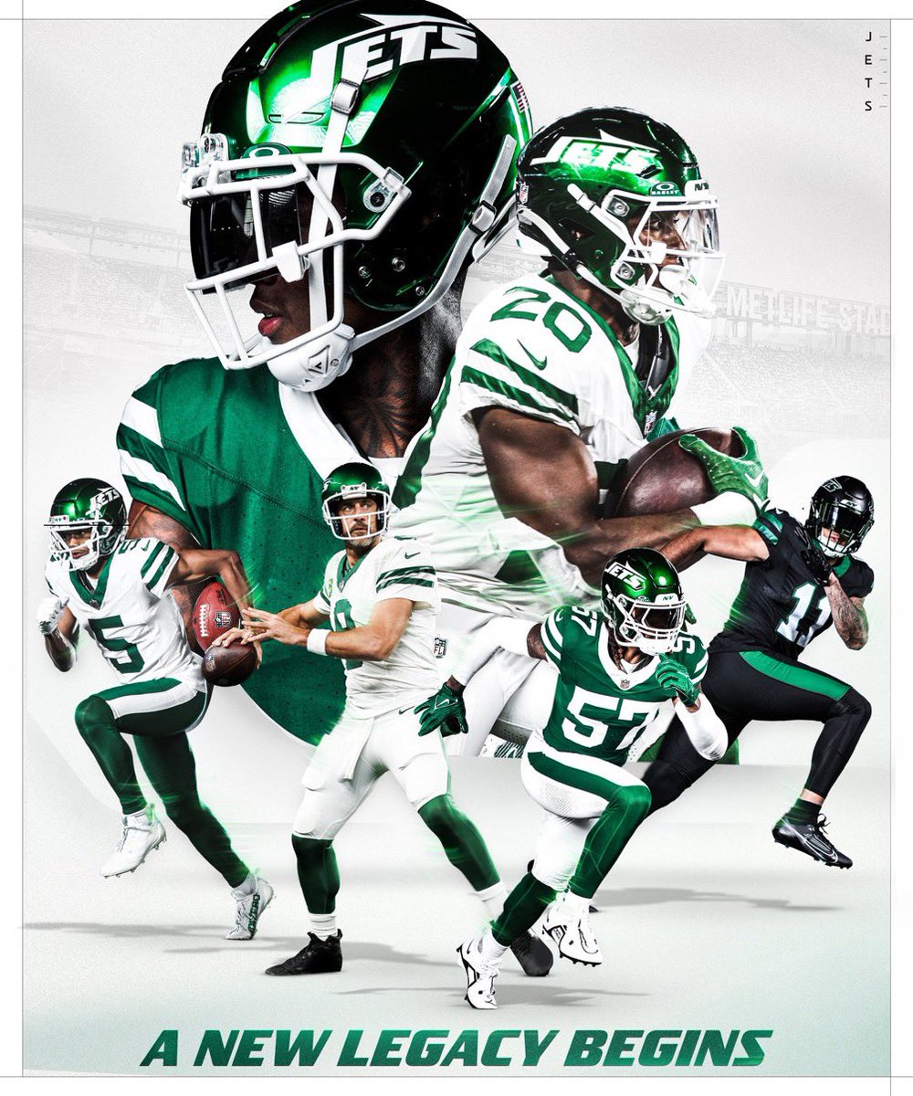 How we feeling about the new Jets uniforms? ✈️ 📸: @nyjets