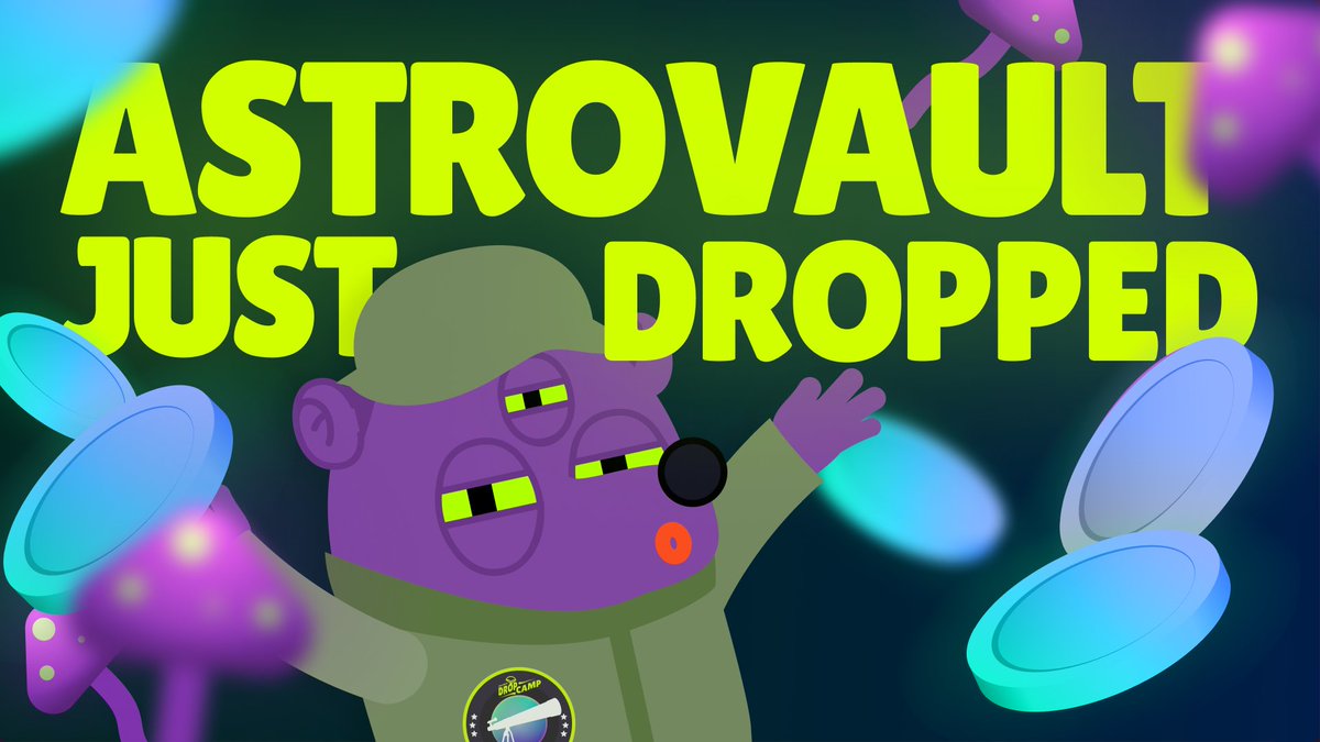 Celebrate your Astronomy Patch - The first Drop by Astrovault is now live 🥳

Claim now over at: dropcamp.io