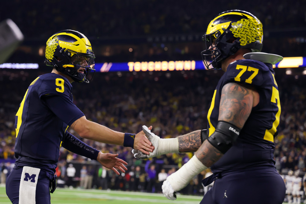 Trevor Keegan earned the 2nd-most Blocking Total Points among Power-5 guards last season 🔵🌕 How does our 1st Team All-Big 10 guard project as an NFL prospect? Check out our scouting report below 👇 hubs.la/Q02sSj7r0