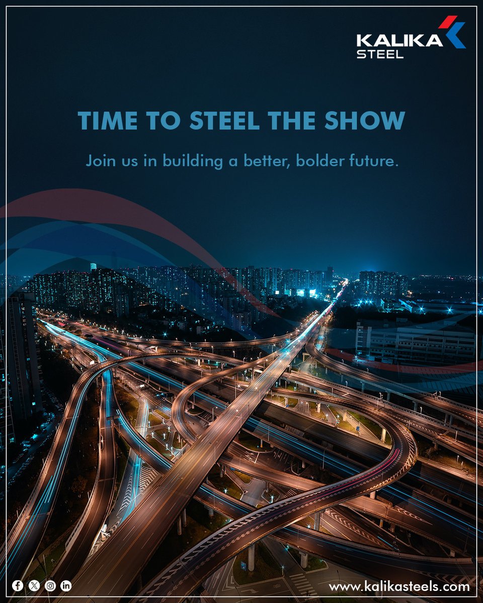 Join us as we push the limits of innovation and strive to create a world where greatness knows no bounds.

#Kalikasteel #SteelTheShow #tmtbars #Kalika550 #steelindustry #KalikaIndia
