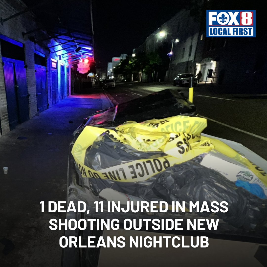 One witness said she watched from her 11th-floor window as people ran away from the scene of New Orleans' latest mass shooting, hearing people screaming 'she's dead, she's dead!' bit.ly/3xMgoxu