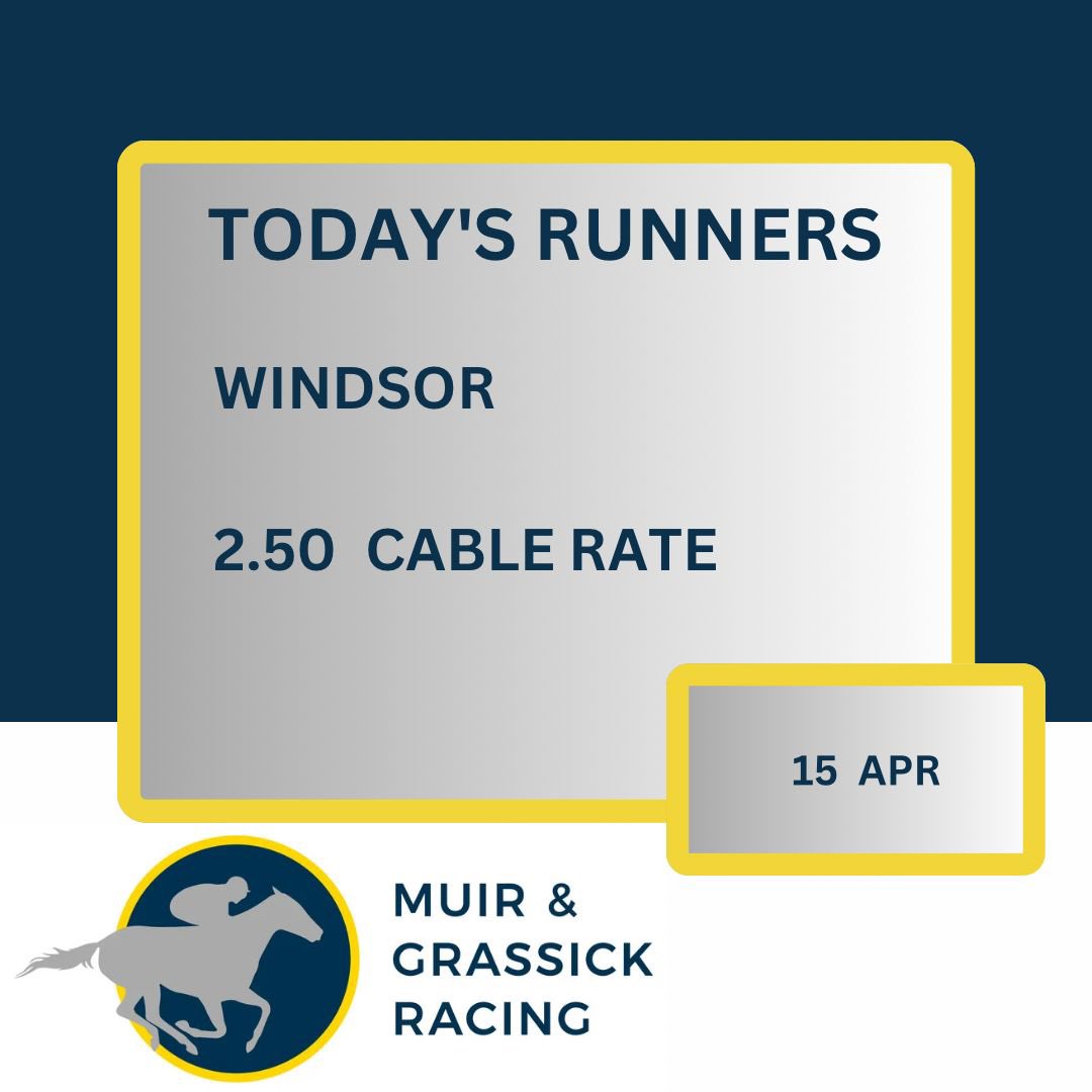 We are @WindsorRaces today. @Edmundzz98 Good luck to all connections!