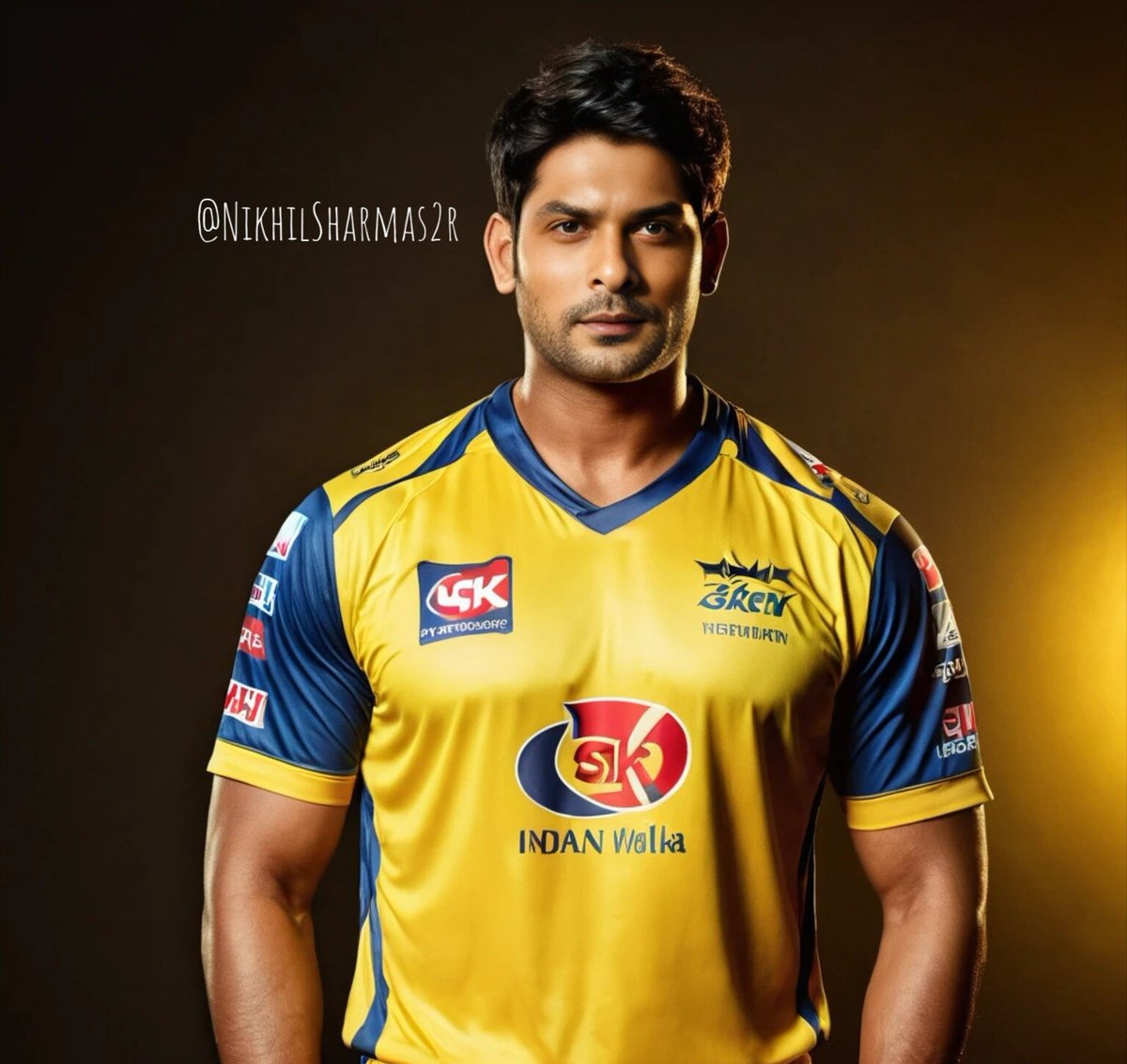Swinging for the fences and aiming for the stars. 🏏✨ #CSK #SidharthShukla #SidHearts #WhistlePodu #MSDhoni𓃵 #SidharthShukIaLivesOn