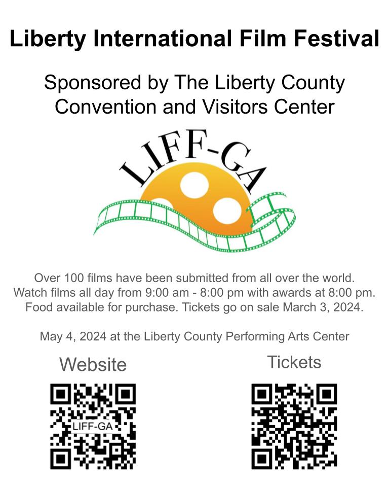 📣 📽 Liberty College & Career Academy is presenting the Liberty International Film Festival! Over 100 films have been submitted from all over the world. Scan the QR and purchase your ticket to support!! 🎥 🎬