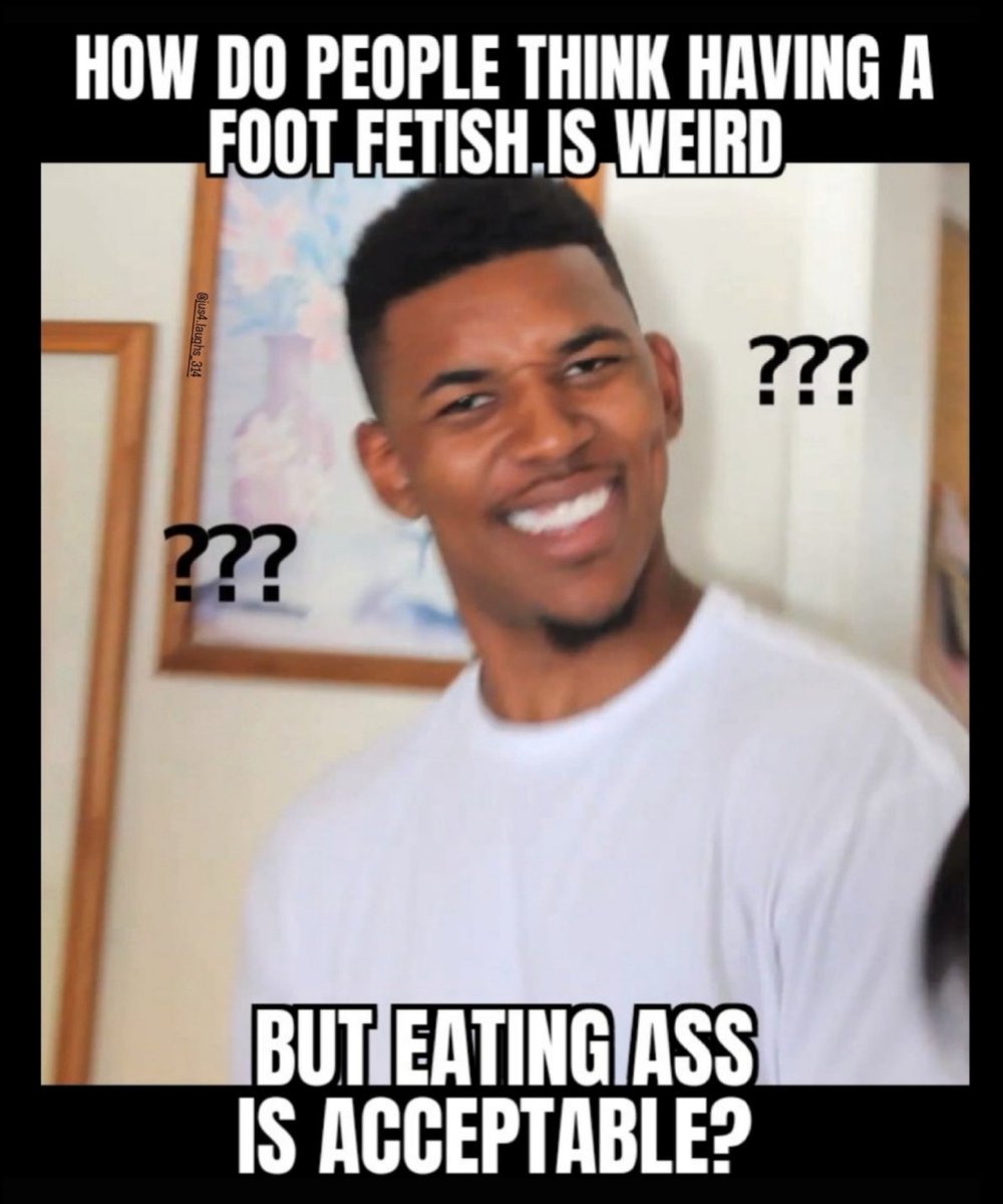 Pretty Feet >>> Booty Crumbs
😂🤷🏽‍♂️

#ijs #footfetish #prettytoes #softfeet #feet #teamprettyfeet #prettyfeetgang #prettyfeet #whitetoes #ticklishfeet #footmassage #cutefeet #footfetishnation #kinkcommunity #ticklingfetish #funnymemes #lifequotes #pedicure #ebonyfeet #frenchtips