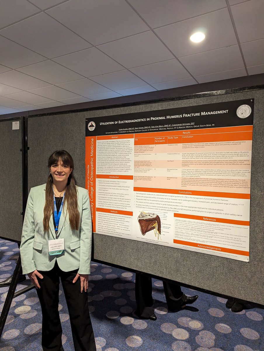 Thank you @aocpmr for giving us an awesome #MYM24!! I loved getting the chance to share my work, hear some amazing presentations, and connect with others who are passionate about #physiatry! I look forward to seeing you all again!!