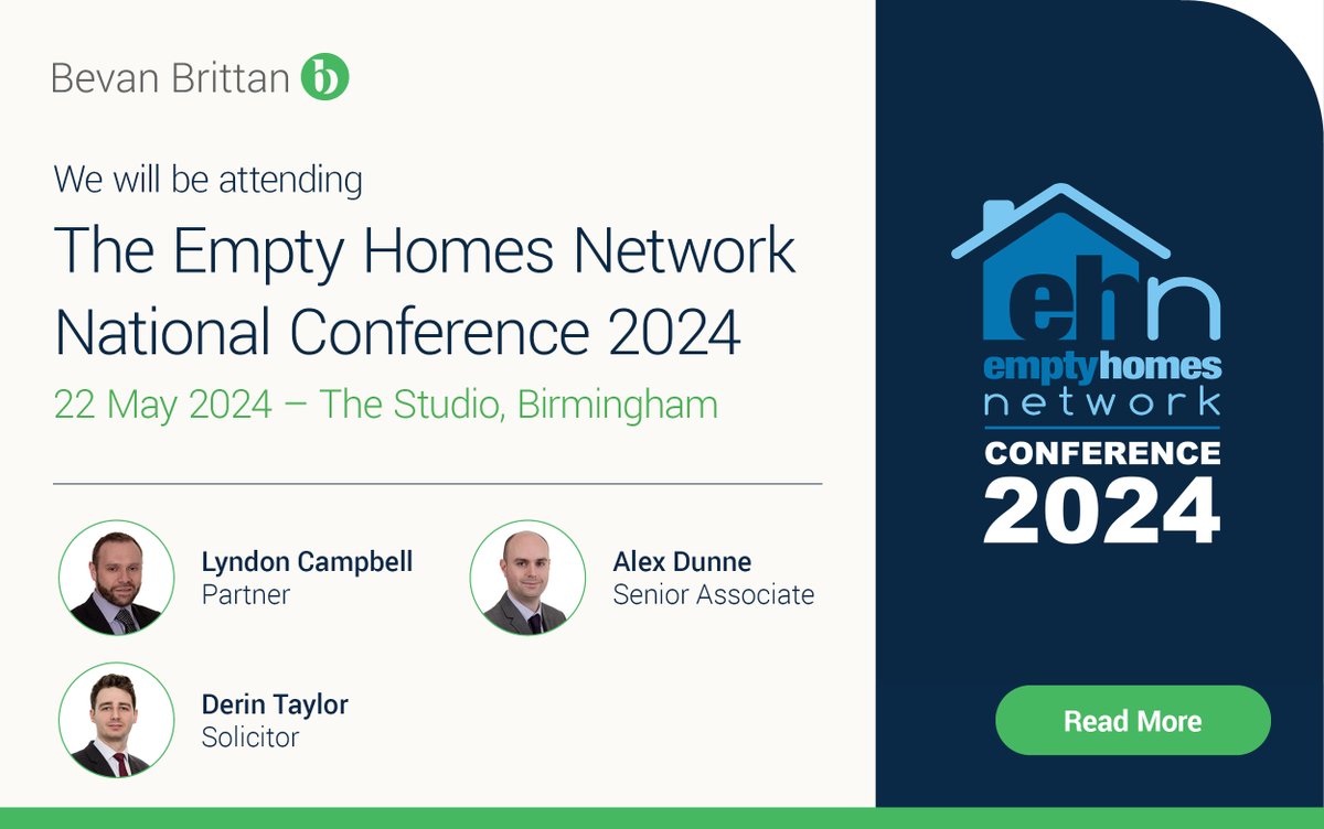 We will be attending the the Empty Homes Network Conference in May. Come and say 'hello' to us on our exhibition stand and see how we can help you meet your empty homes challenge! ehnetwork.org.uk/conference #localgov