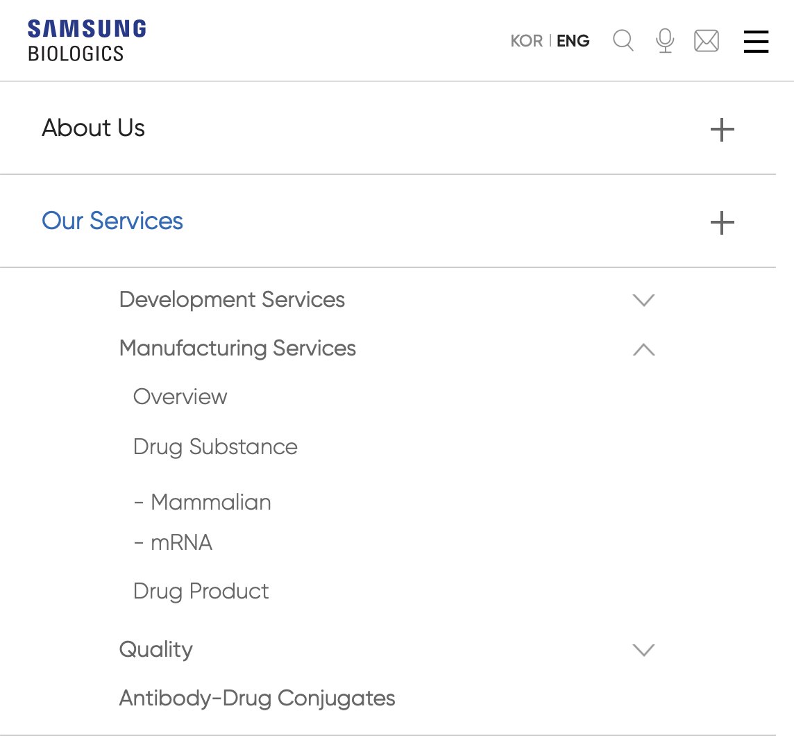 Samsung makes everything - including biologics.