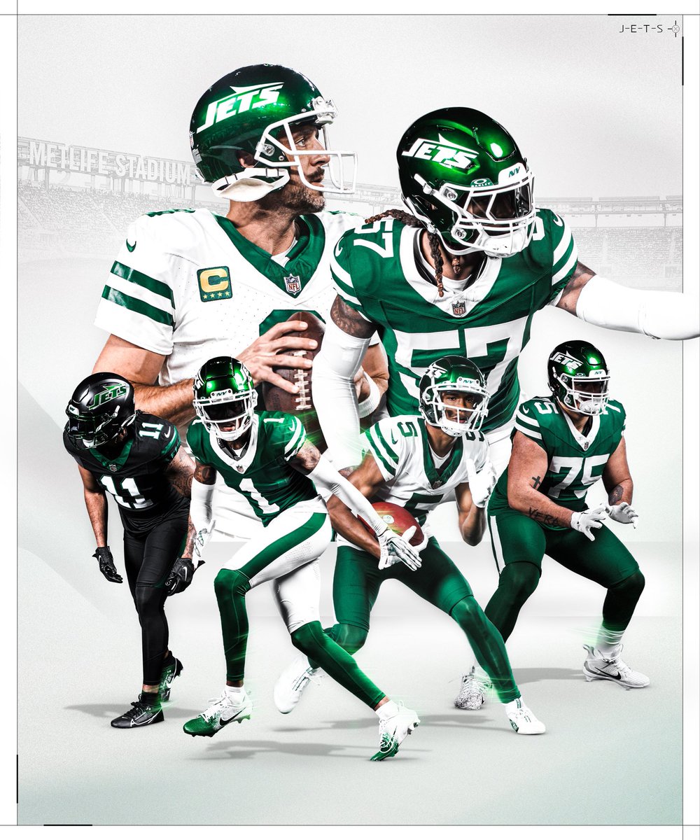 BOOOOM 🟢 Los New York Jets presentan sus uniformes para la próxima temporada. Tienen cosas. Muchísimas cosas 🔥