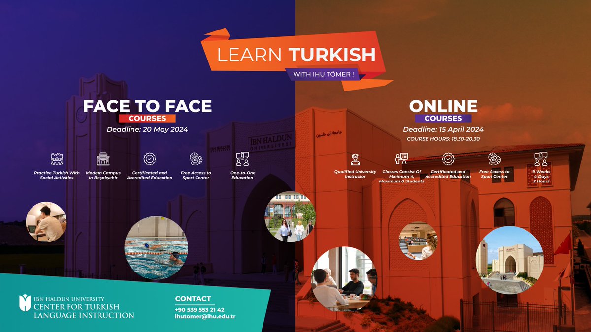 ♦️İHÜ TÖMER İle Türkçe Tamam! - Learn Turkish With IHU TÖMER! @IhuTomer