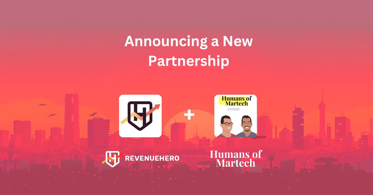 Big news to start the week!

In MOPs, I can’t think of too many things that are worse than finding out a qualified lead waited a week for a response.

<a href="/RevenueHero/">RevenueHero</a> is conquering this exact problem and I’m super pumped to announce that they are partnering with <a href="/humansofmartech/">Humans of Martech</a>.