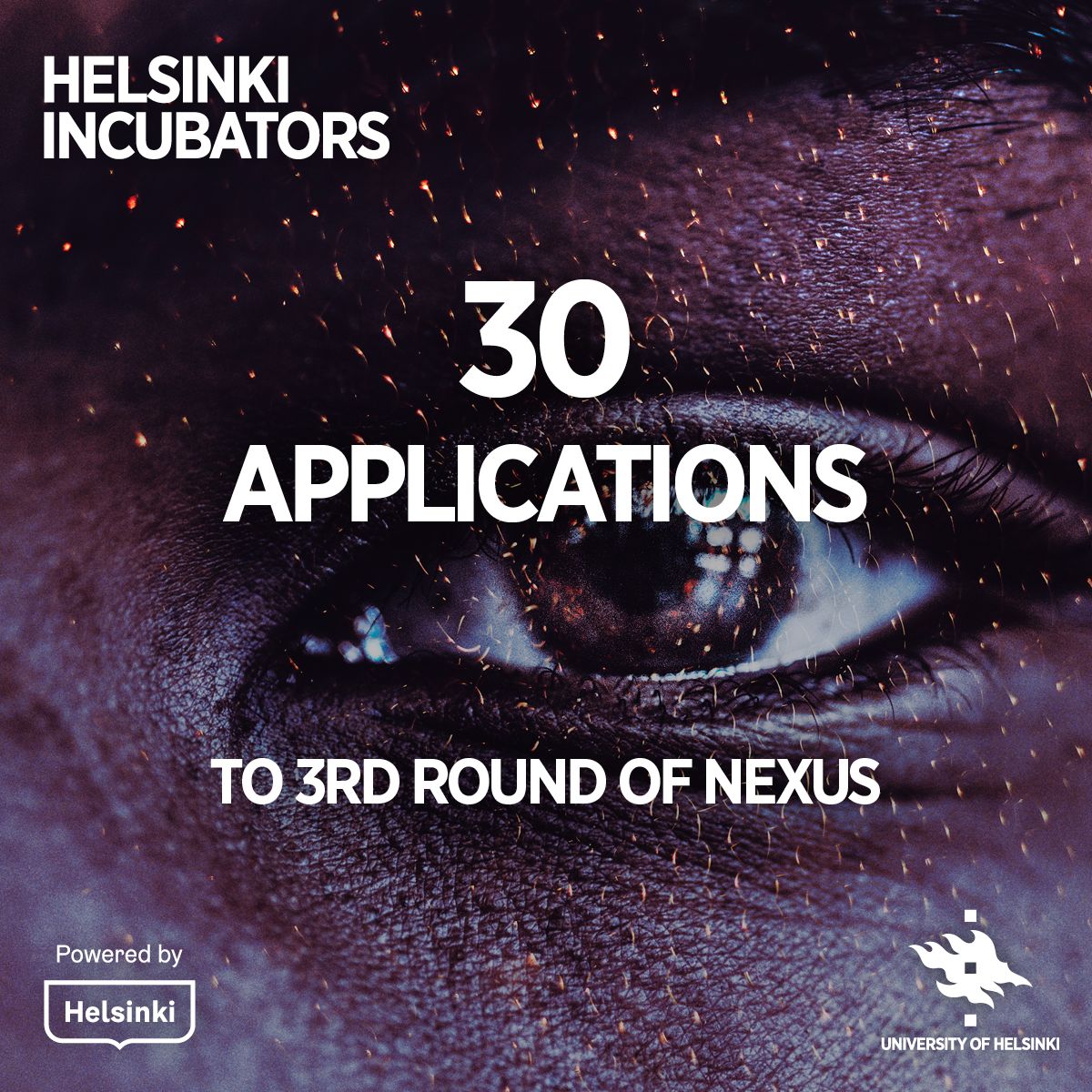 Wow! We received a whopping 30 applications to our @helsinkiuni NEXUS incubator for crystallised solutions in #DeepTech #AI & #sustainability! Can't wait to interview & meet all of them. 🤩 Make sure to tune in again in May & see what the new cohort looks like!