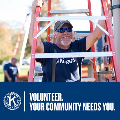 Kudos to all #KIWANIS volunteers who share their talents to support one child and one community at a time! #NationalVolunteerWeek