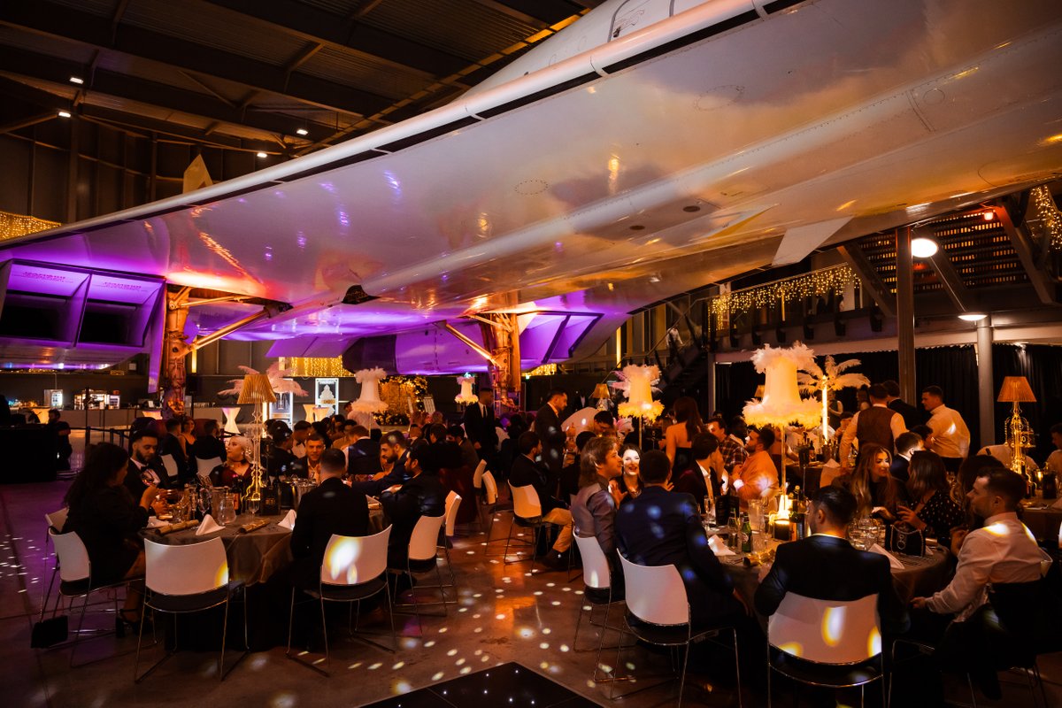 Events at Aerospace Bristol are like no other!  ✈️
Get in touch to find out more: events@aerospacebristol.org  
#AerospaceBristol #Events #Bristol #Bath #MeetBristolBath