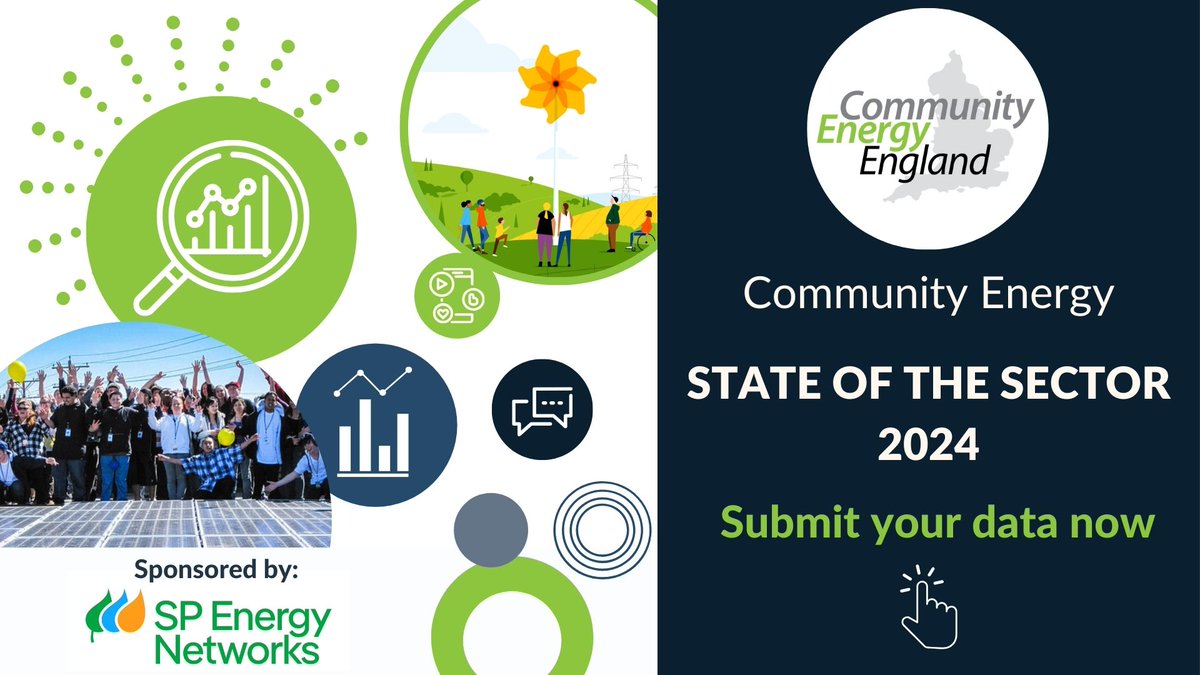 Join us in taking a big step forward with how we collect and use data about the #CommunityEnergy sector. Ready to make your mark? Dive into our new portal today and make sure your org's impact is counted! ⏰Submission deadline is 22 April. communityenergyengland.org/pages/state-of… #SOTS24