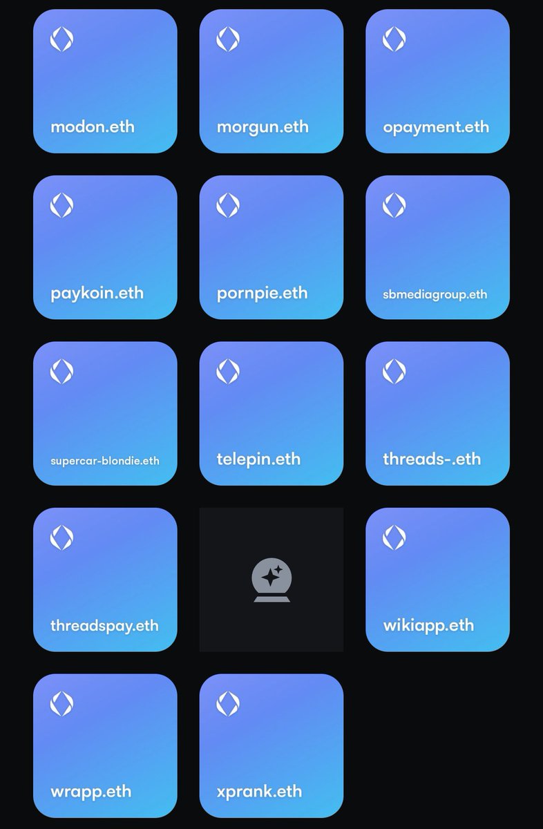 Part - 2 

🚀 Exciting opportunity for ENS enthusiasts! I'm selling my entire portfolio of 150+ ENS domains, DM for details and make these gems yours! 🌐✨ #ENS #Ethereum #DomainSale