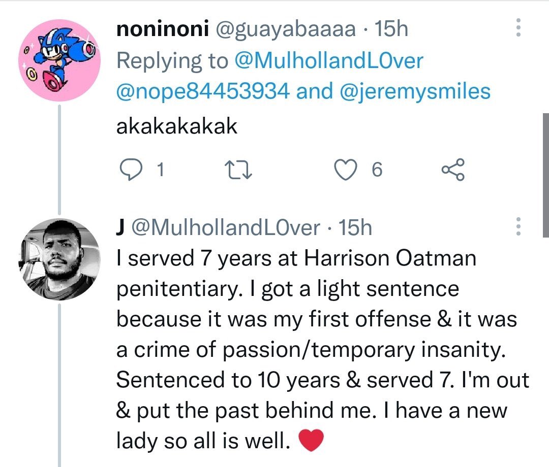 LemanWalters's tweet photo. Remembered one of the funniest exchanges I’d seen on here https://t.co/mjQCflbQUF