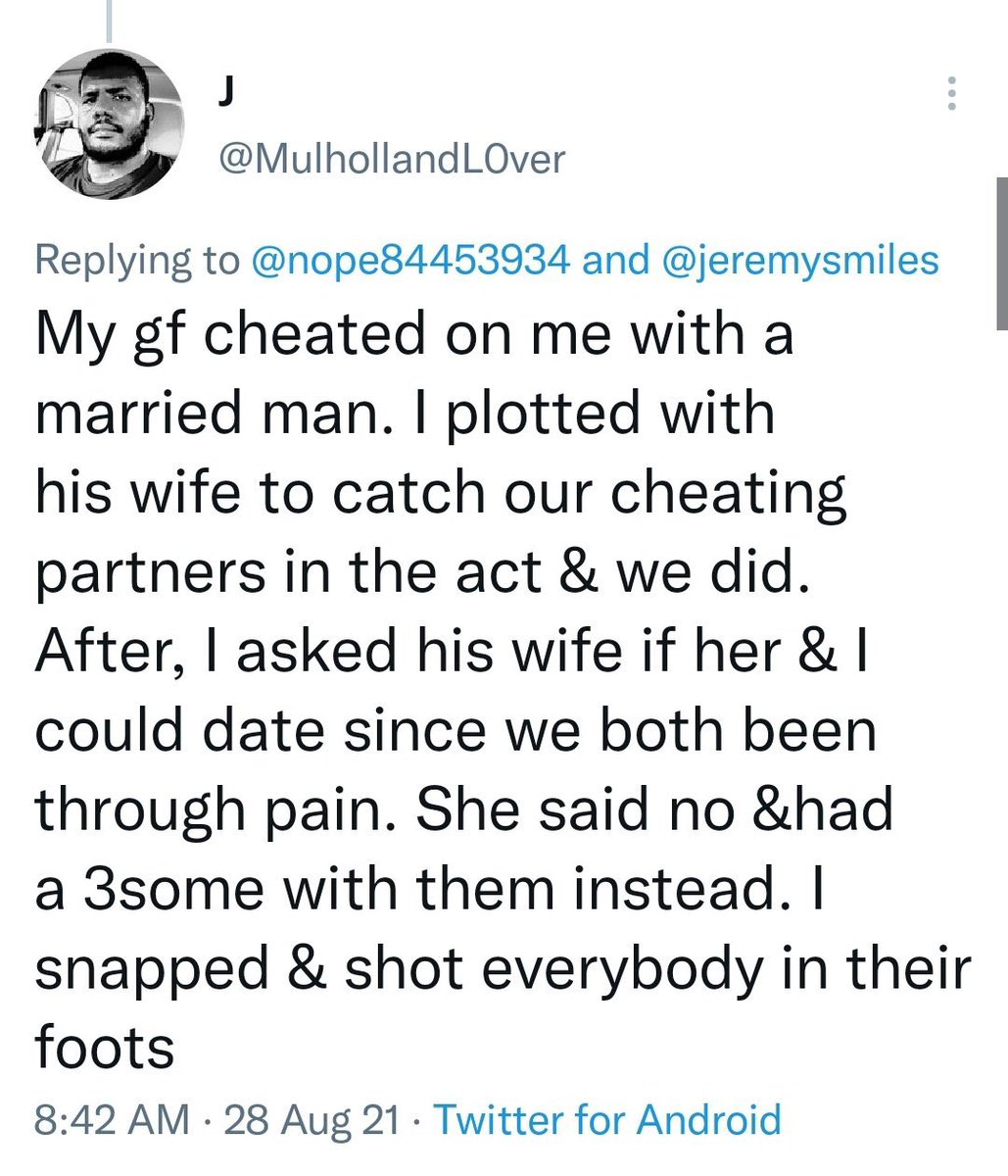LemanWalters's tweet photo. Remembered one of the funniest exchanges I’d seen on here https://t.co/mjQCflbQUF