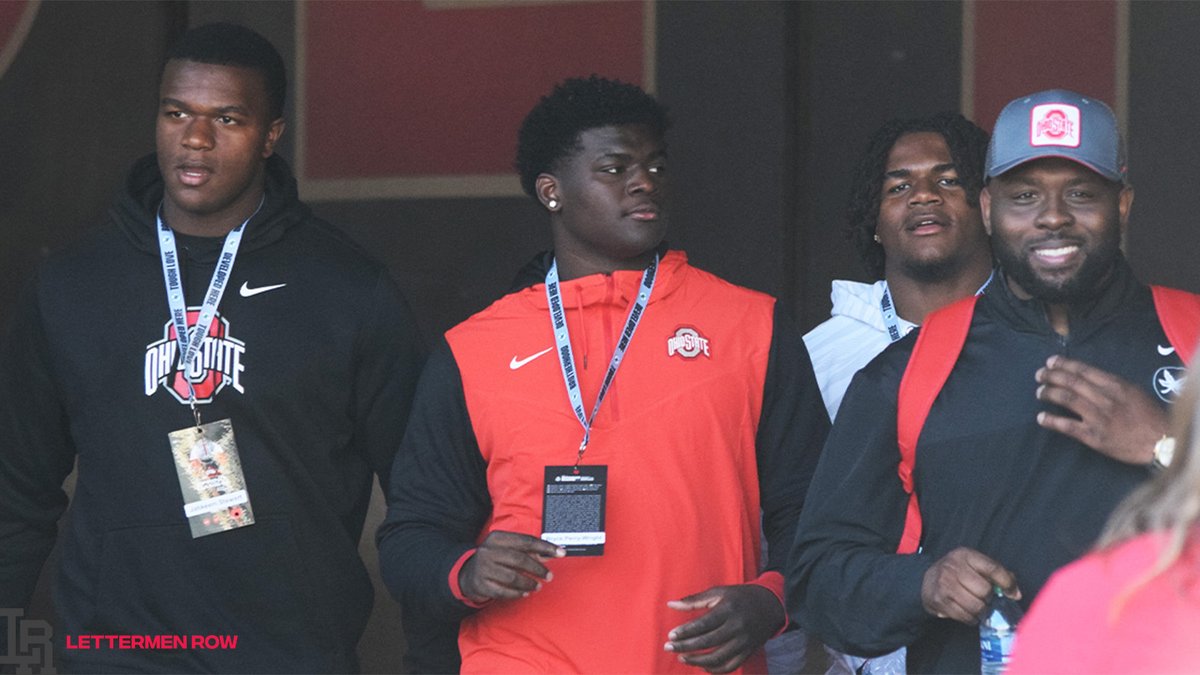 “I’m grateful knowing not everyone gets this opportunity to go Ohio State.' 2026 DL Bryce Perry-Wright was at the Buckeyes' spring game and he raved about the experience. Monday notes for @LettermenRow on3.com/teams/ohio-sta…