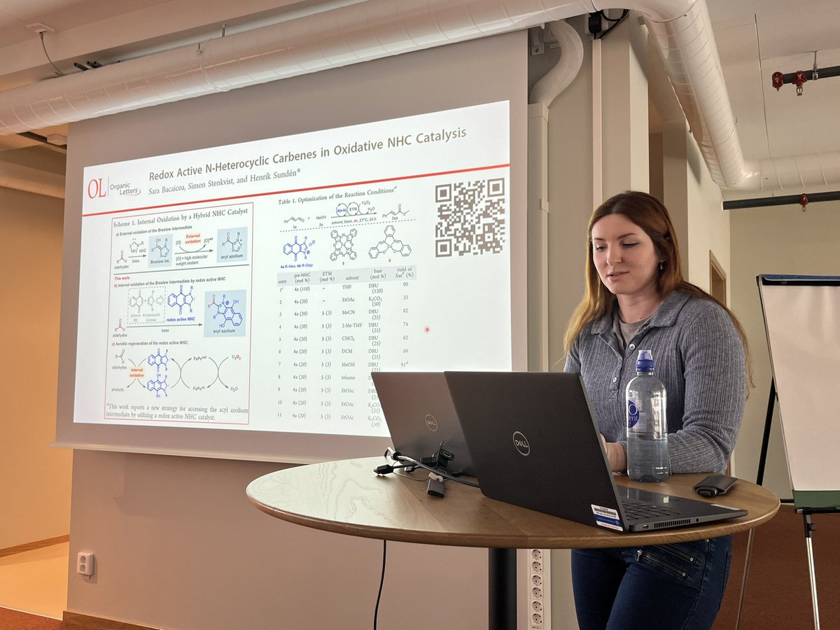 OMC_GU (Inactive account) (@omc_gu) on Twitter photo Sara Bacaicoa presenting the latest publication of <a href="/sundenlab/">Henrik Sundén</a> on our floor meeting! Congrats to this fantastic work! pubs.acs.org/doi/full/10.10…
<a href="/sundenlab/">Henrik Sundén</a> <a href="/goteborgsuni/">Göteborgs universitet / University of Gothenburg</a> <a href="/Naturvetenskap/">Naturvetenskap/GU</a> Sara Bacaicoa presenting the latest publication of <a href="/sundenlab/">Henrik Sundén</a> on our floor meeting! Congrats to this fantastic work! pubs.acs.org/doi/full/10.10…
<a href="/sundenlab/">Henrik Sundén</a> <a href="/goteborgsuni/">Göteborgs universitet / University of Gothenburg</a> <a href="/Naturvetenskap/">Naturvetenskap/GU</a>