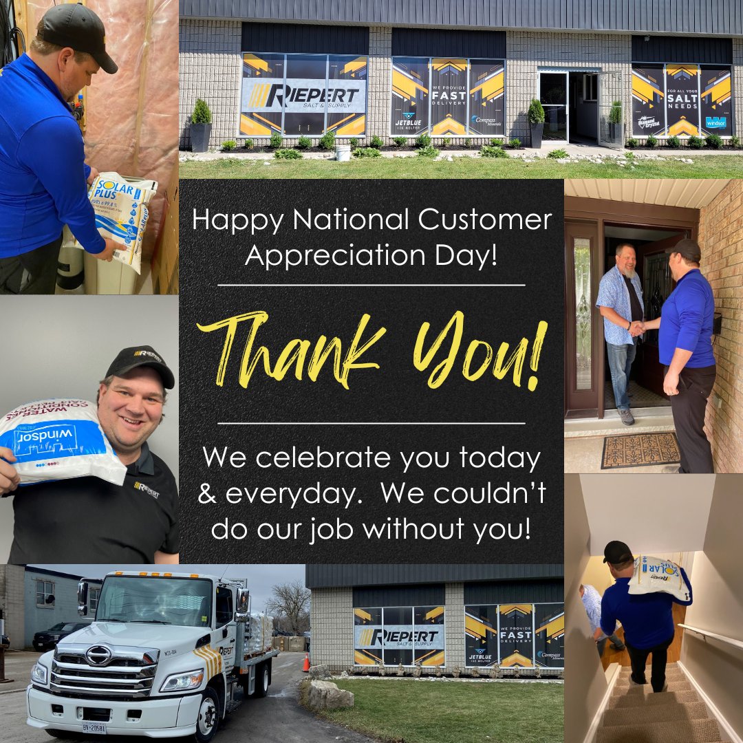 Happy #NationalCustomerAppreciationDay! #CustomerAppreciationDay #thankyou #thanks #thankful #grateful #shoplocal #waterlooregion #yougottashopherewr