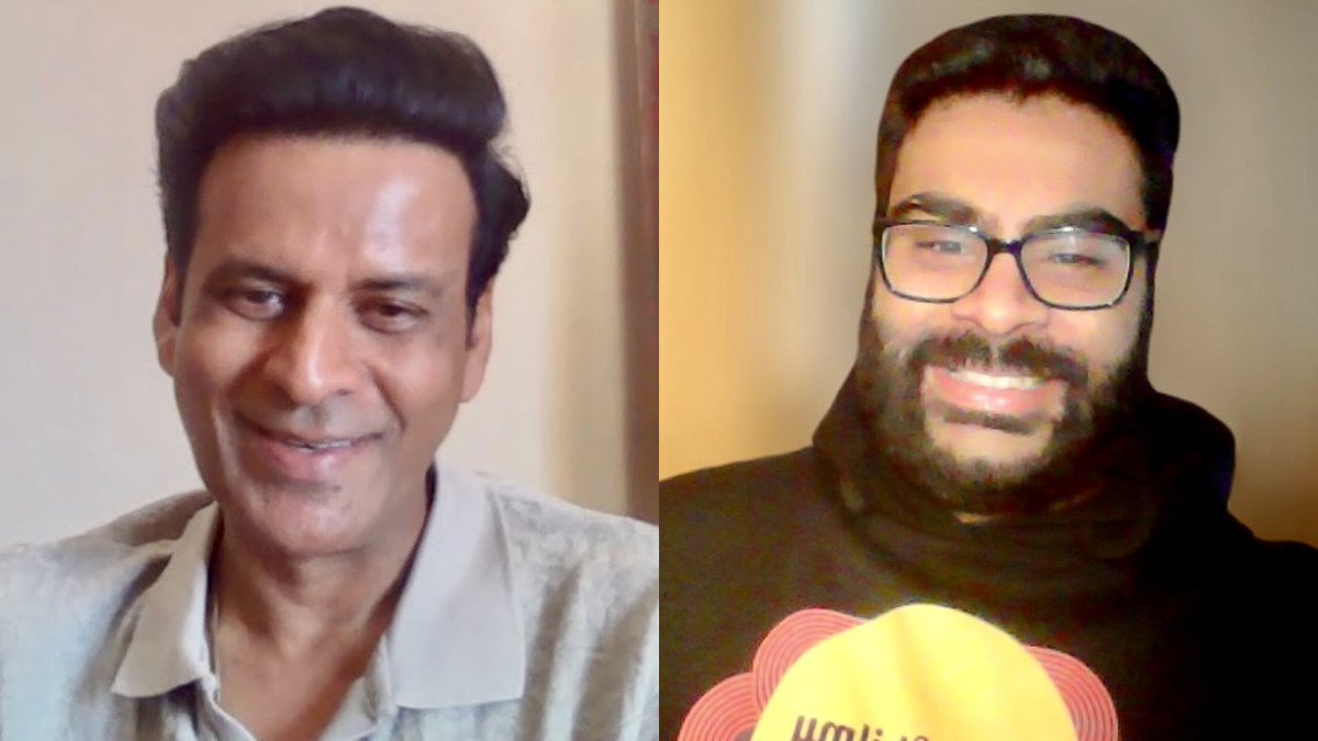 It’s become a yearly ritual now to speak with @BajpayeeManoj and honestly, I certainly cherish that! Lovely speaking with him about #Silence2 on #ZEE5 as well as his 30 years in the Indian film business. Interview coming this week on @FilmeShilmy! 🎥 #ManojBajpayee