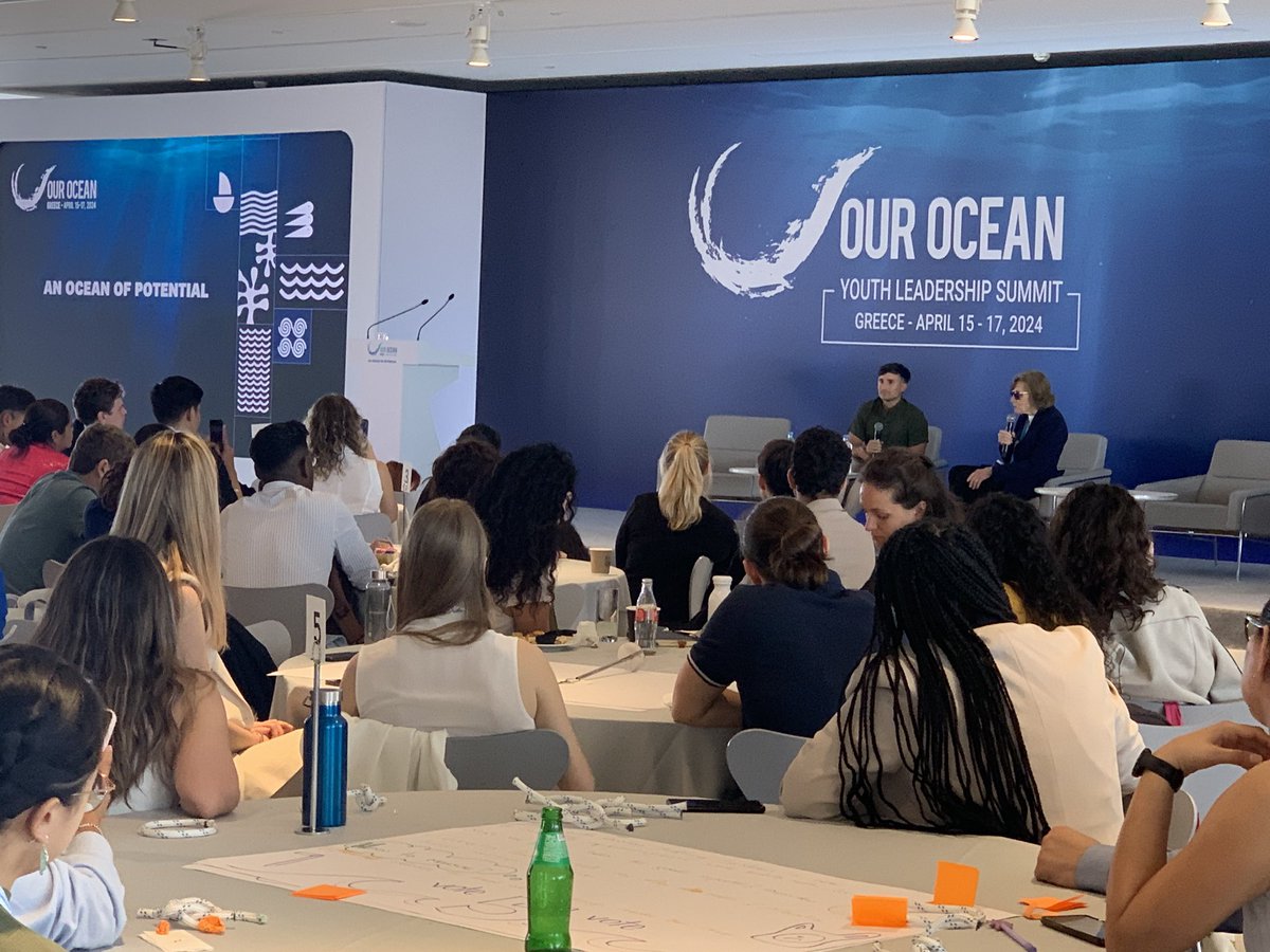 “I used to be the future once” to misquote a former British PM. Looking forward to the #OurOceanYLS - looking forward to seeing the people who are the future! …. But our panel has a hard act to follow @MissionBlue Dr Sylvia Earle!